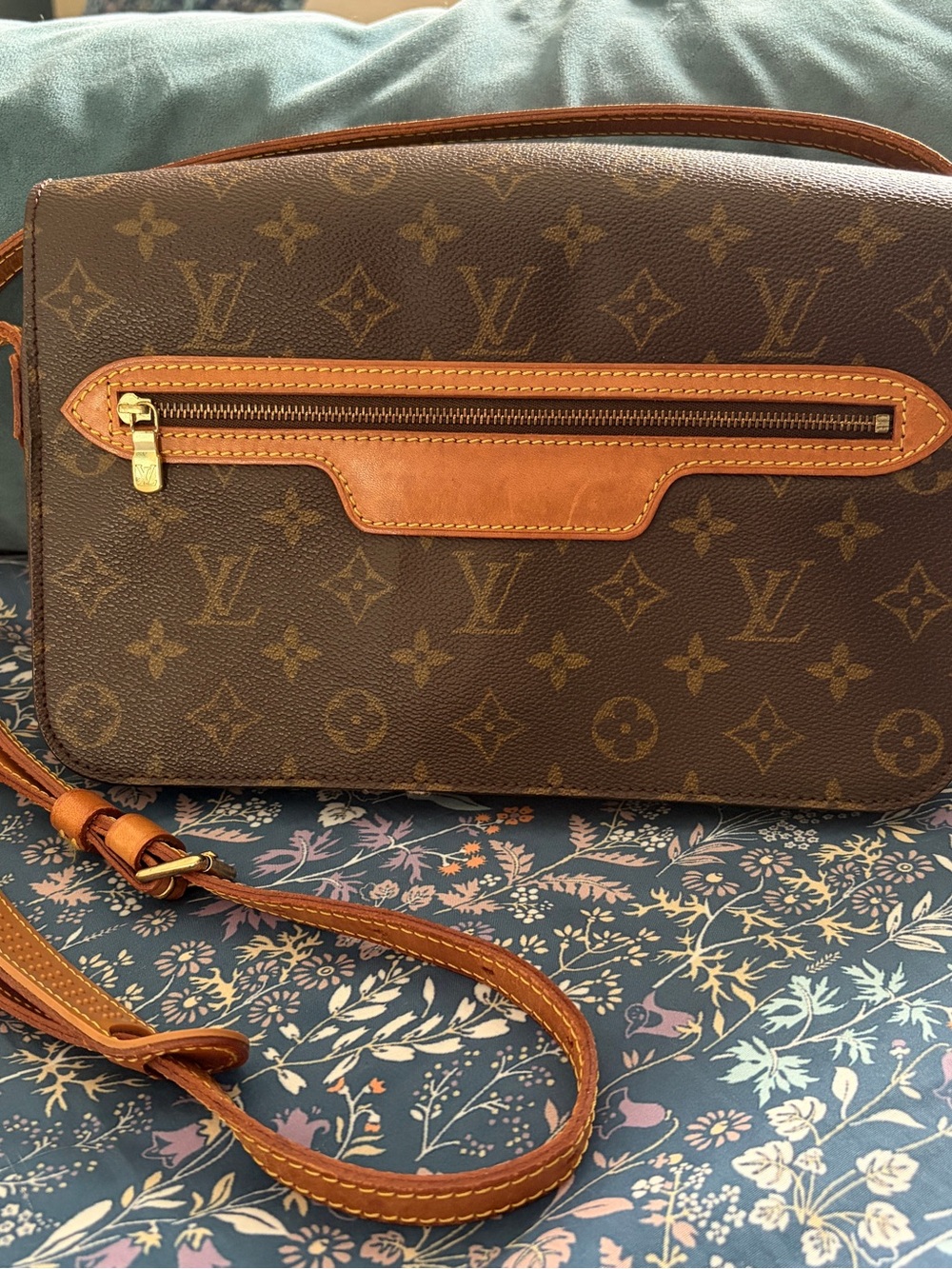 *Vintage* Louis Vuitton Monogram Saint Germain 28 Shoulder Bag in Brown